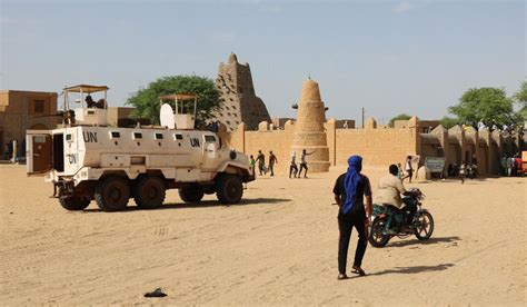 Mali’s junta struggles to fight growing violence in a northern region as UN peacekeepers withdraw